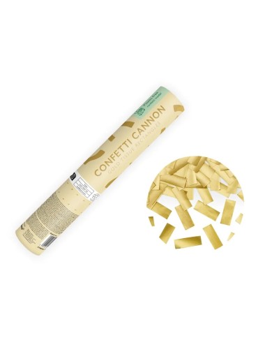 Confettikanon goud