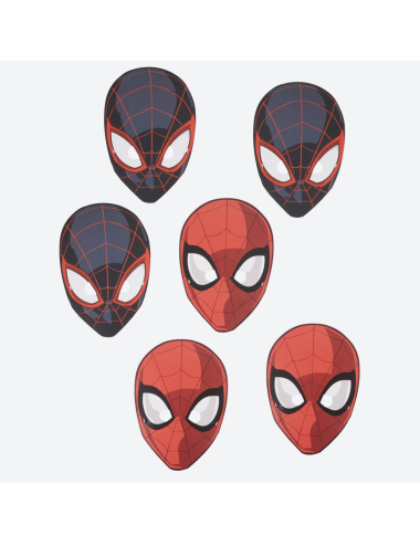 Maskers Spiderman (6 st.)