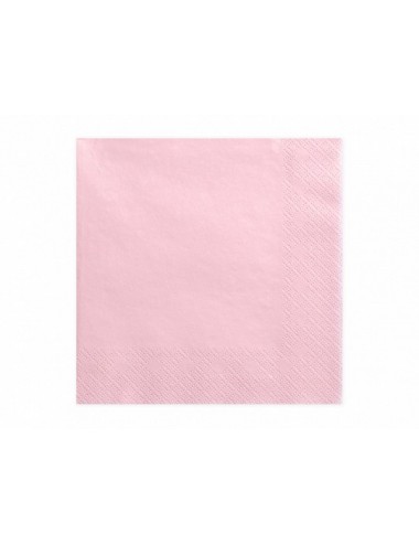 Roze servetten (20st)